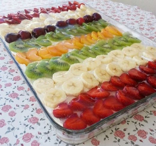 Meyveli Sütlü Tatlılar Tarifi ve Malzemeleri