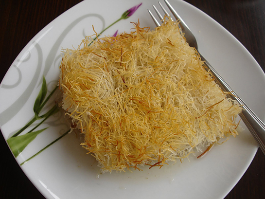 Sütlü Tel Kadayıf Tarifi ve Malzemeleri